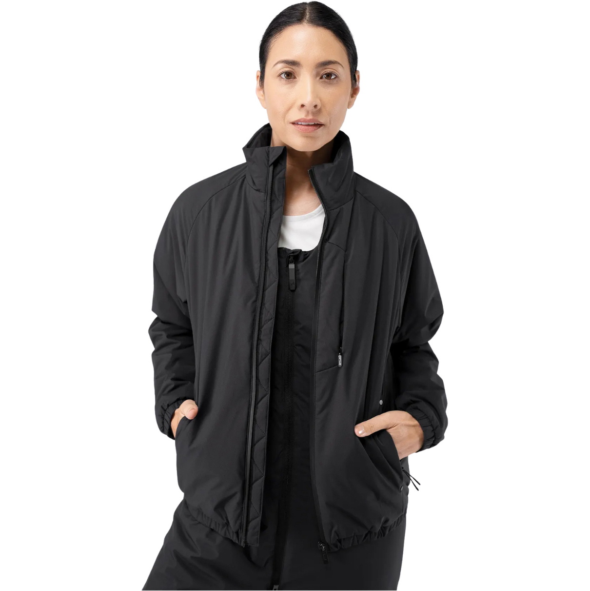 2026 Zhik Womens Daybreaker Sailing Jacket JKT-0150-W-BLK - Black